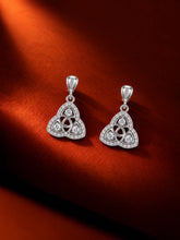 Trinity Knot Drop Earrings