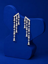 Three Strand Drop Earrings