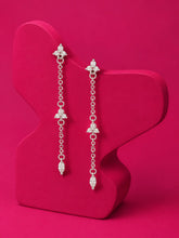 Fine Chain Drop Earrings