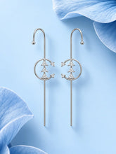Crescent Orbit Ear Needle Pins