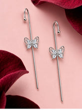 Butterfly Bloom Ear Needle Pins