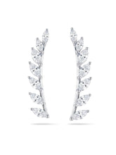Marquise Branch Ear Climbers