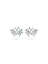 Marquise Wing Butterfly Stud Earrings