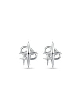 Looped Sparkle Stud Earrings