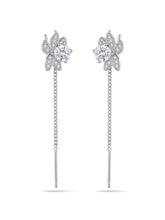 Leaf Bloom Sui Dhaga Earrings