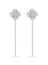 Interlaced Halo Sui Dhaga Earrings