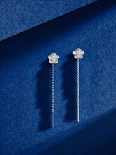 Brushed Flower Sui Dhaga Earrings