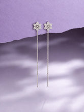 Stone-Set Lotus Sui Dhaga Earrings