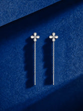 Polished Clover Sui Dhaga Earrings