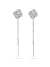 Stone-Set Pinwheel Sui Dhaga Earrings