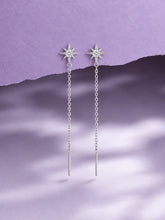 Eight-Point Star Sui Dhaga Earrings