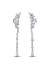 Leaf Cascade Drop Earrings