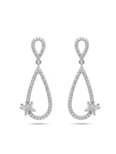 Star Teardrop Drop Earrings