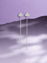Stone-Set Heart Sui Dhaga Earrings
