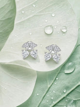 Twin Heart Cherry Stud Earrings