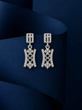 Lattice Panel Drop Earrings