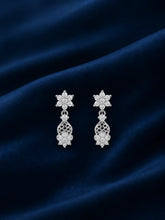 Floral Jali Drop Earrings