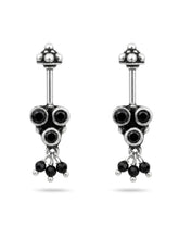 Black Triple Oxidised Cluster Bugadi