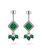 Green Diamond Oxidised Bead Bugadi