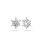 Marquise Petal Bloom Stud Earrings