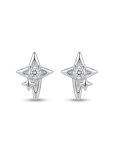 Double Sparkle Star Stud Earrings