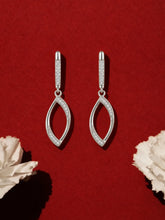 Twisted Marquise Drop Earrings