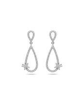 Star Teardrop Drop Earrings