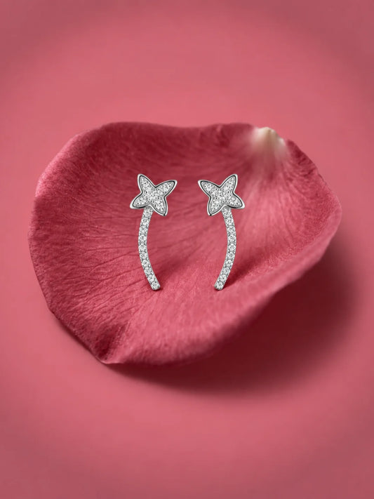 Shooting Star Tail Ear Climbers
