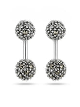 Marcasite Floral Medallion Bugadi