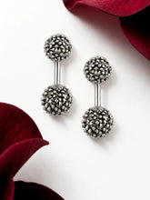 Marcasite Floral Medallion Bugadi
