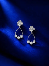 Floral Swing Drop Earrings