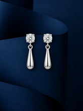 Polished Teardrop Drop Earrings