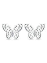 Openwork Butterfly Stud Earrings