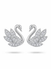 Openwork Butterfly Solitaire Stud Earrings