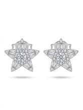 Layered Starburst Halo Stud Earrings