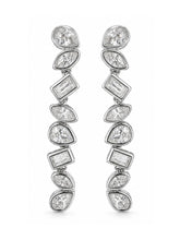 Mixed Shape Line Earrings