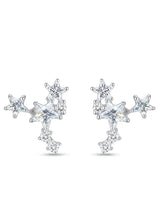 Mixed Star Cluster Stud Earrings