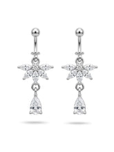 Clear Marquise Flower Drop Bugadi