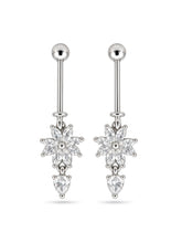 Marquise Petal Flower Drop Bugadi
