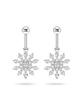 Clear Snowflake Starburst Bugadi