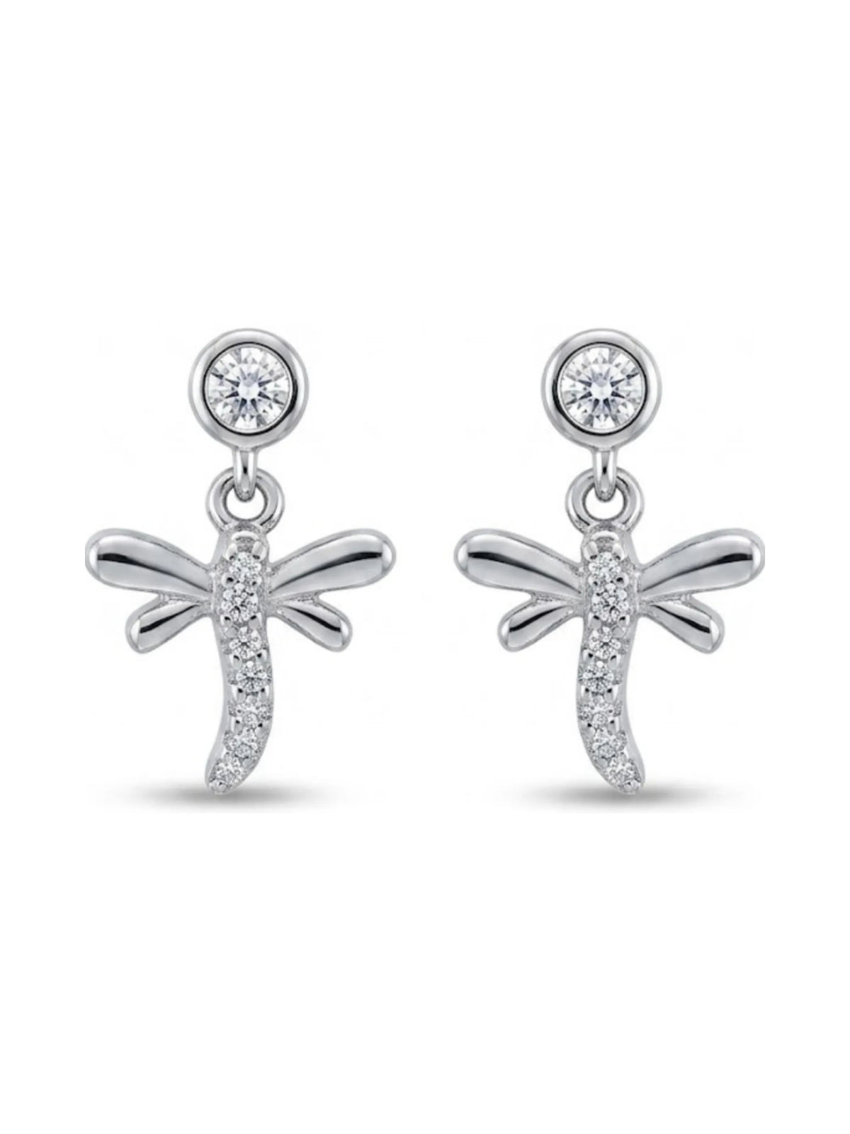 Dragonfly Drop Earrings