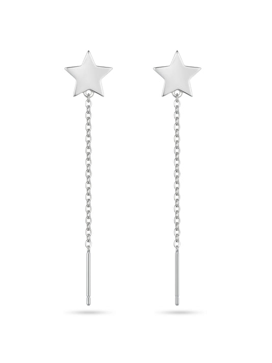 Polished Star Sui Dhaga Earrings