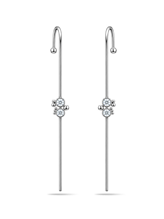 Double Halo Ear Needle Pins