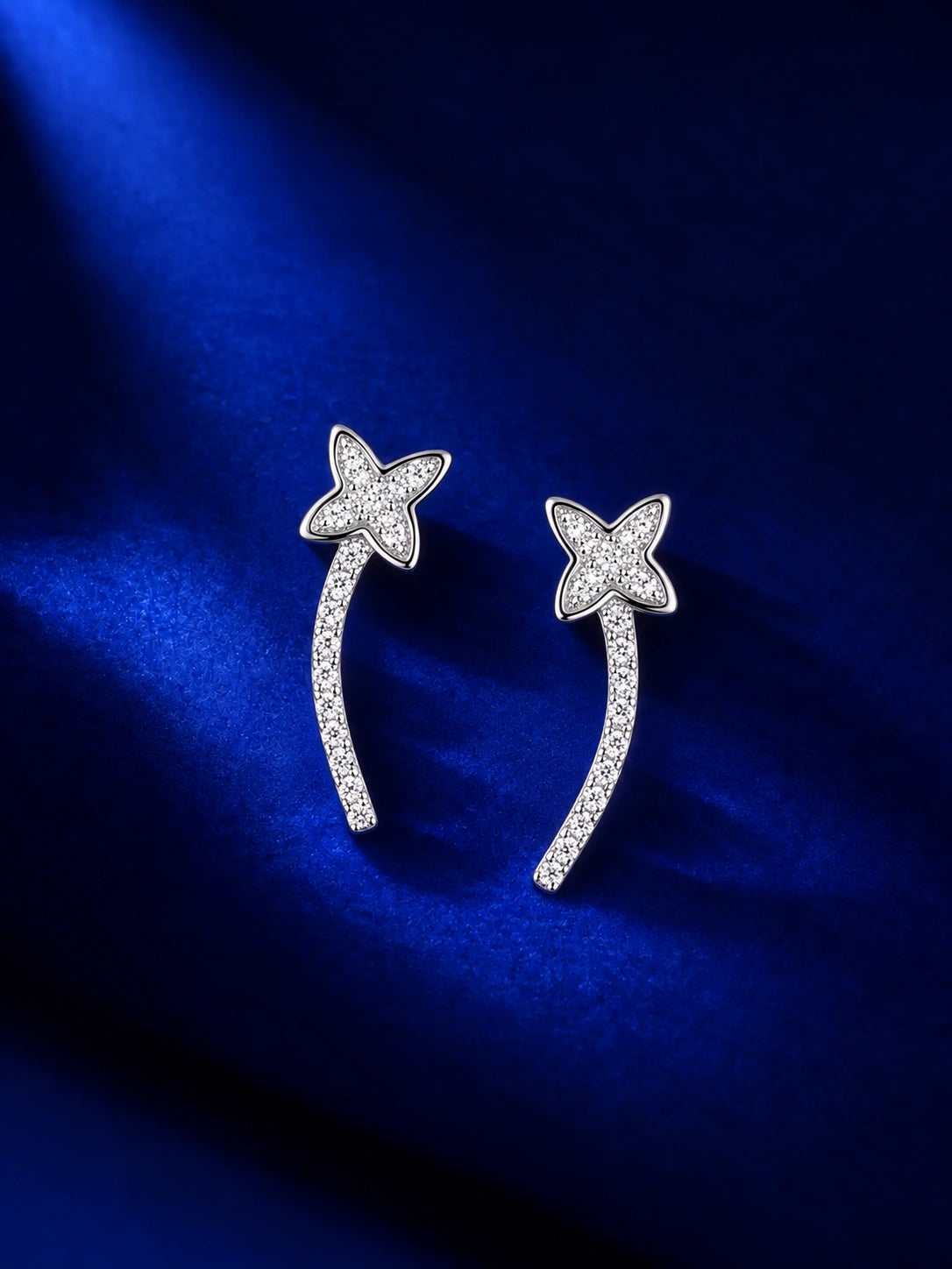 Shooting Star Tail Ear Climbers