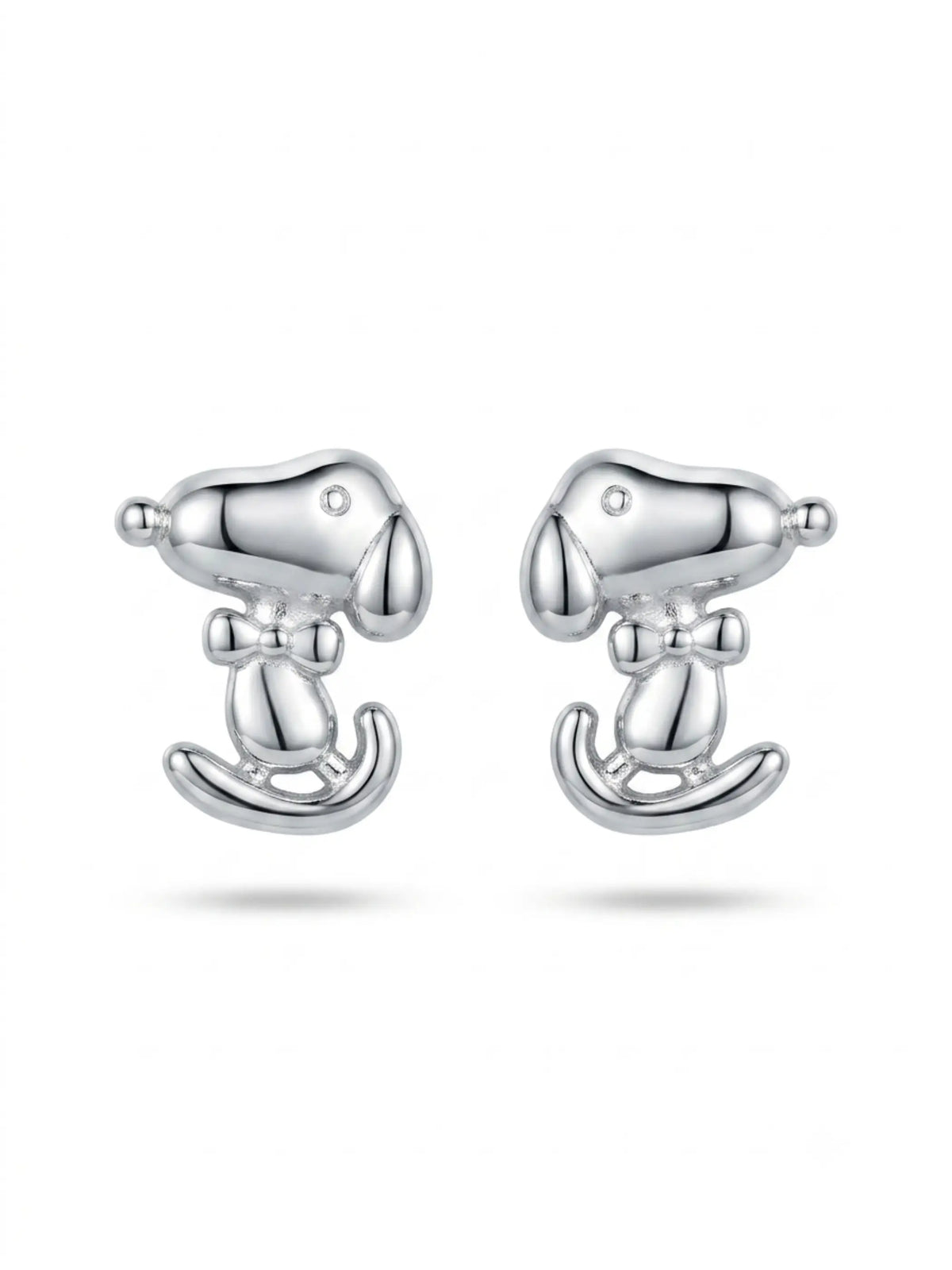 Bow-Tie Snoopy Stud Earrings