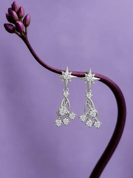 North Star Drop Earrings