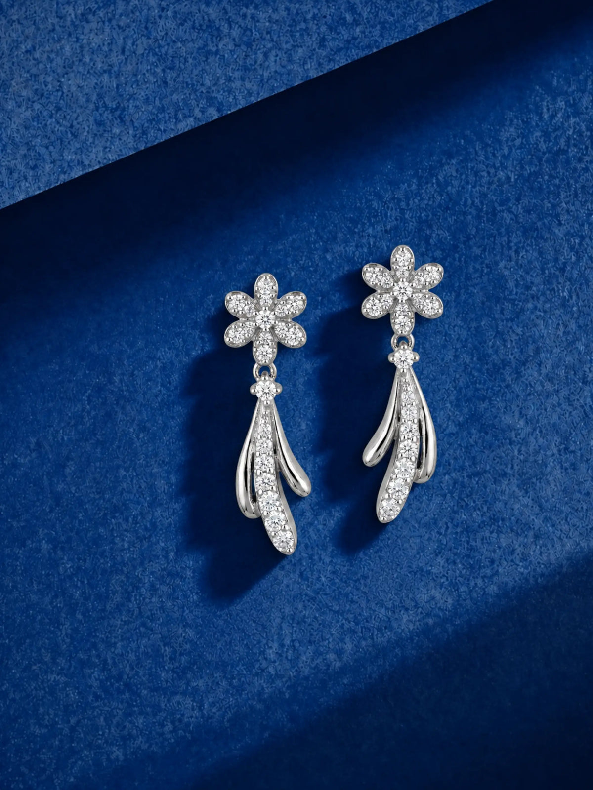 Petal Cascade Drop Earrings