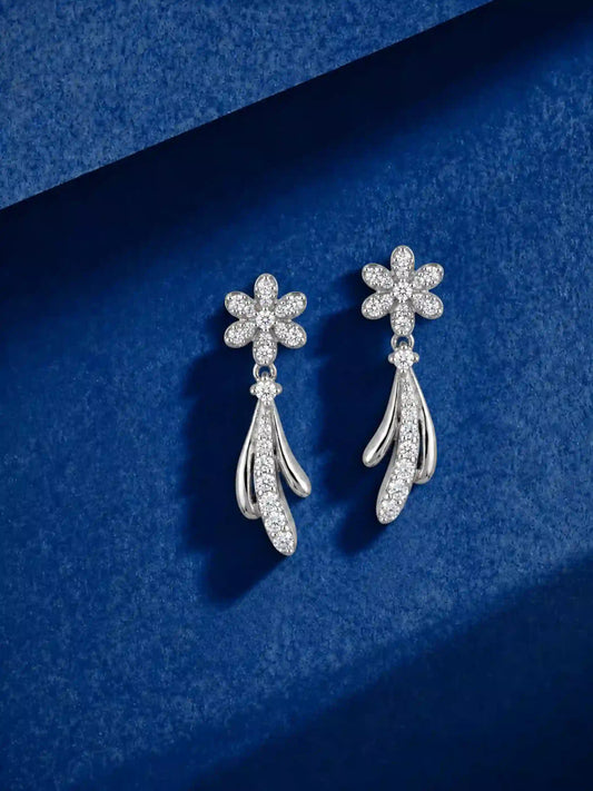 Petal Cascade Drop Earrings