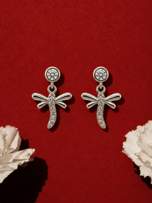 Dragonfly Drop Earrings