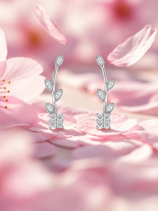 Floral Vine Ear Climbers